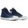 Converse Chuck Taylor All Star Comfortable Versatile High-Top Canvas Shoes Unisex sneakers Dark-Blue A18104C