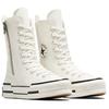 Converse Chuck 70 Plus X-High Deconstructed Egret White Unisex Platform Boots A08261C