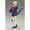 22CM Anime Fate/Stay Night Altria Pendragon Figure 1/7 School Uniform Dress Up Model Toy Gift Collection Action Figure PVC
