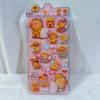 Packung mit 6 3D-Pfotenabdruck Niedliche 3D-Squishy-Po-Aufkleber für DIY Perfekt zum Entlasten und Dekorieren von Handy und Geschenken Aufkleber, Dekoration, Mädchen, Stress,