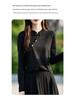 2024 Autumn/Winter High-End Knitted Sweater with Chinese Pearl Frog Closure