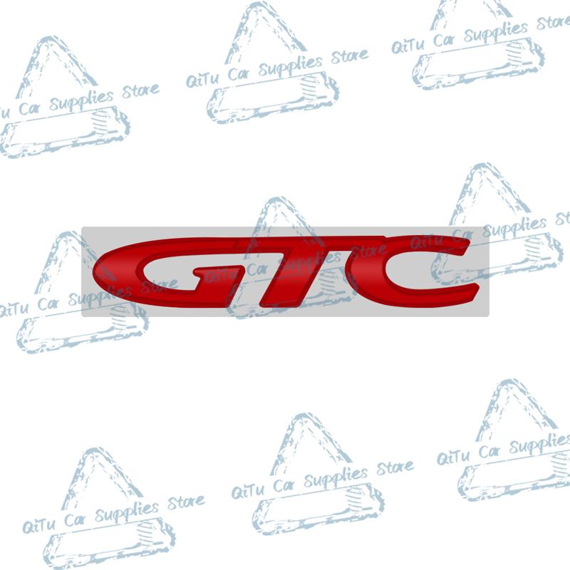 Metalowe Logo GTC 3D Emblemat na Grill Samochodowy Przód Odznaka na Klapę Bagażnika Naklejka Dekoracyjna Do Opel Astra Insignia Corsa Vectra Zafira Mokka OPC