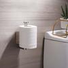 1Pc Stainless Steel Toilet Paper Holder - No Drilling Required Self-Adhesive Freestanding Bathroom And Kitchen Roll Holder With Brushed Finish