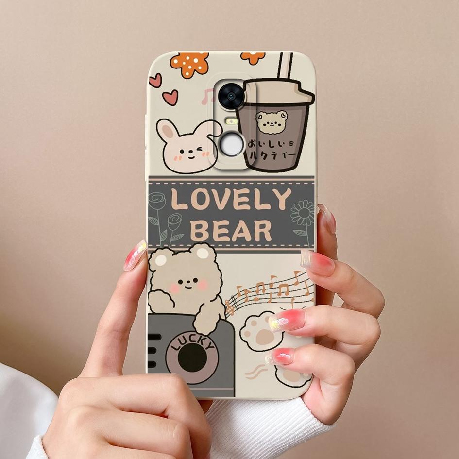 

Чехол для Redmi Note 10S 7S 10 K80 7 8 9 9T 10T 9S Pro Max Plus задняя крышка модный узор с маленьким медведем мягкий силиконовый противоударный корпус для Redmi Shell Redmi K80 Pro 5G