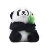 Cute Bamboo Panda Plush Toy Keychain Adorable Stuffed Animal Doll For Bags