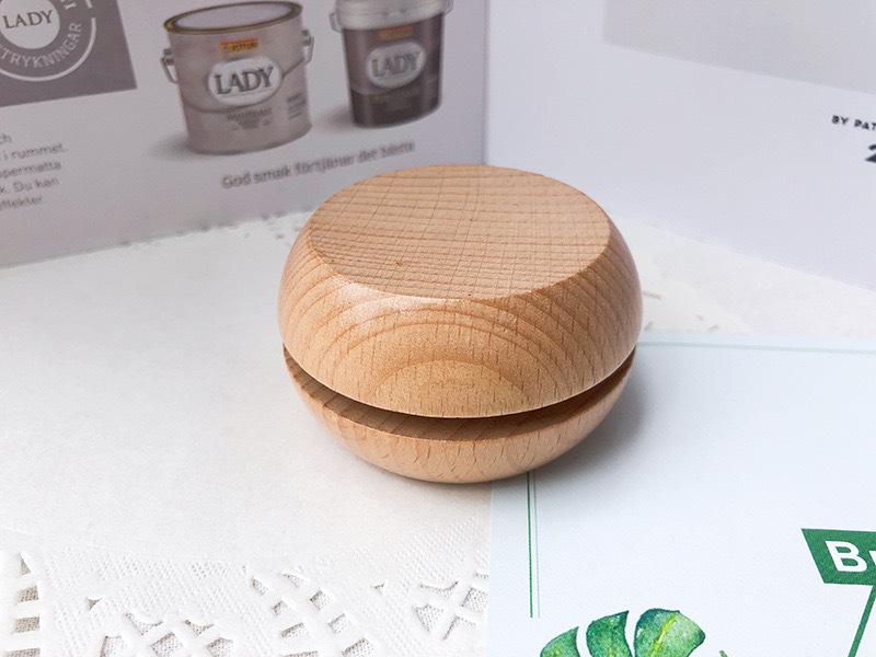 

Детский деревянный йо-йо: Мультяшная развивающая игрушка и классический подарок 4*3.4