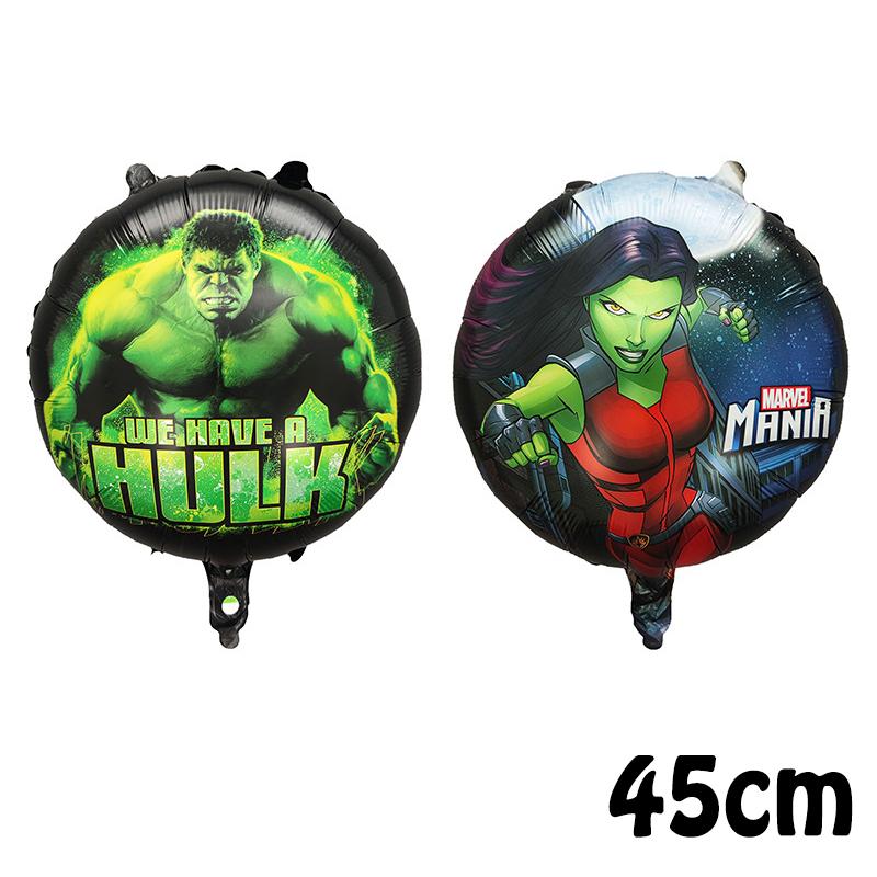 Foil Balloon Baby Birthday Photo Props Cartoon The Avengers Aluminum Film Balloons Happy Birthday Party Balloon Supplies