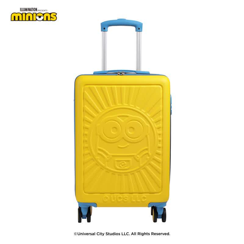 Minions Banana Embossed 20-inch Travel Luggage