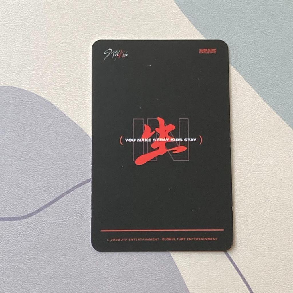 [USED] StrayKids subk shop Stray Kids Han trading card