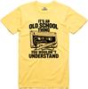 Its An Old School Thing Cassette Tape Pencil Funny T Shirt Unisexs Retro Music