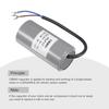 MECCANIXITY CBB60 Run Capacitor 45uF 250V AC 2 Wires 50/60Hz Cylinder Motor Running Capacitor 104x50mm with Terminal for Air Compressor Water Pump