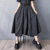 Plus Size High Waist Vintage Summer Casual Loose Long for Woman Skirts Womens Skirt