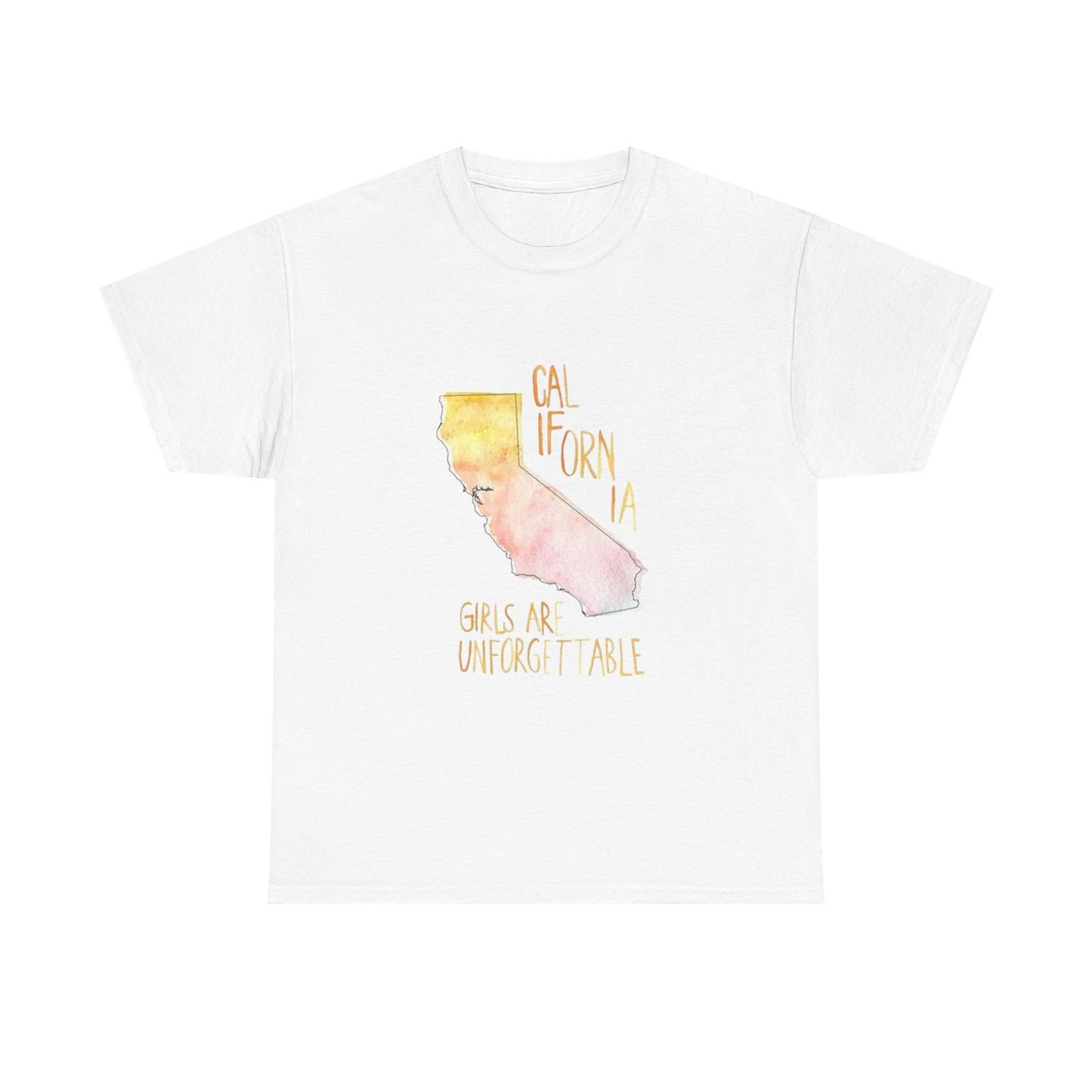 

California Girls Retro Vintage Graphic T Shirt Mens Womens Tees Top Unisex Heavy Cotton Tee 3XL