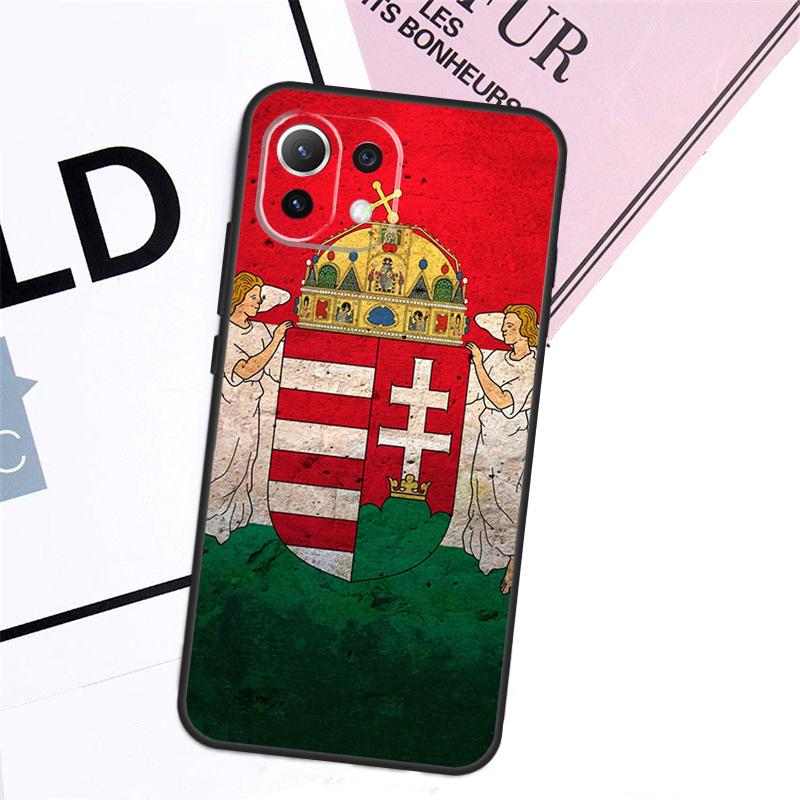 Hungary Flag Case For Xiaomi 13T Pro 14 11T 12T 12 13 Lite POCO F5 X3 X4 X5 X6 Pro F3 M5s M6 Pro Cover
