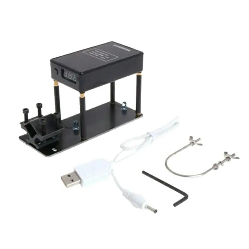 

Тахометр для стрельбы Тестер скорости пули Многофункциональный хронограф для измерения скорости стрельбы Измерение энергии скорости пули чёрный