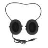Shooting Headset Hunting Shooting Earmuffs with Microphone for Outdoor Activities Black