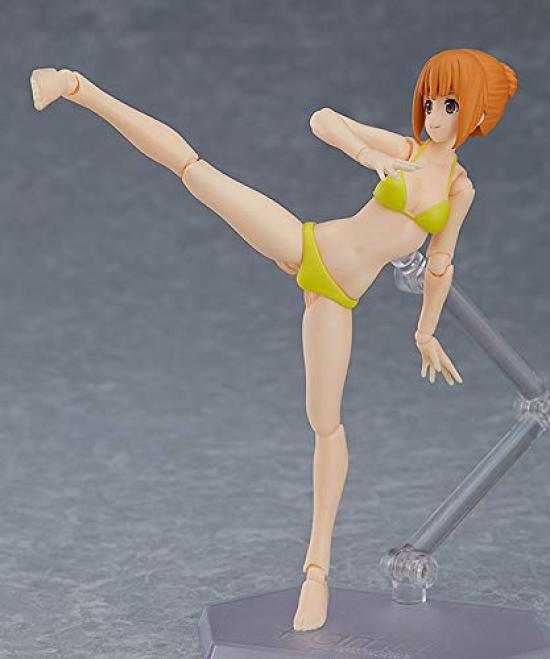 figma Swimsuit Female Body TYPE 2 ABS PVC Painted Movable Figure [Emily] Non-Scale &
