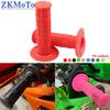 Universal 7/8'' 22mm Handle Grips Dirt Pit Bike Motorcycle Motocross Motorbike Handle Bar Grips For Yamaha Kawasaki Suzuki Honda