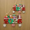 Christmas Tree Ornaments With Density Board Material For Holiday Home Decor