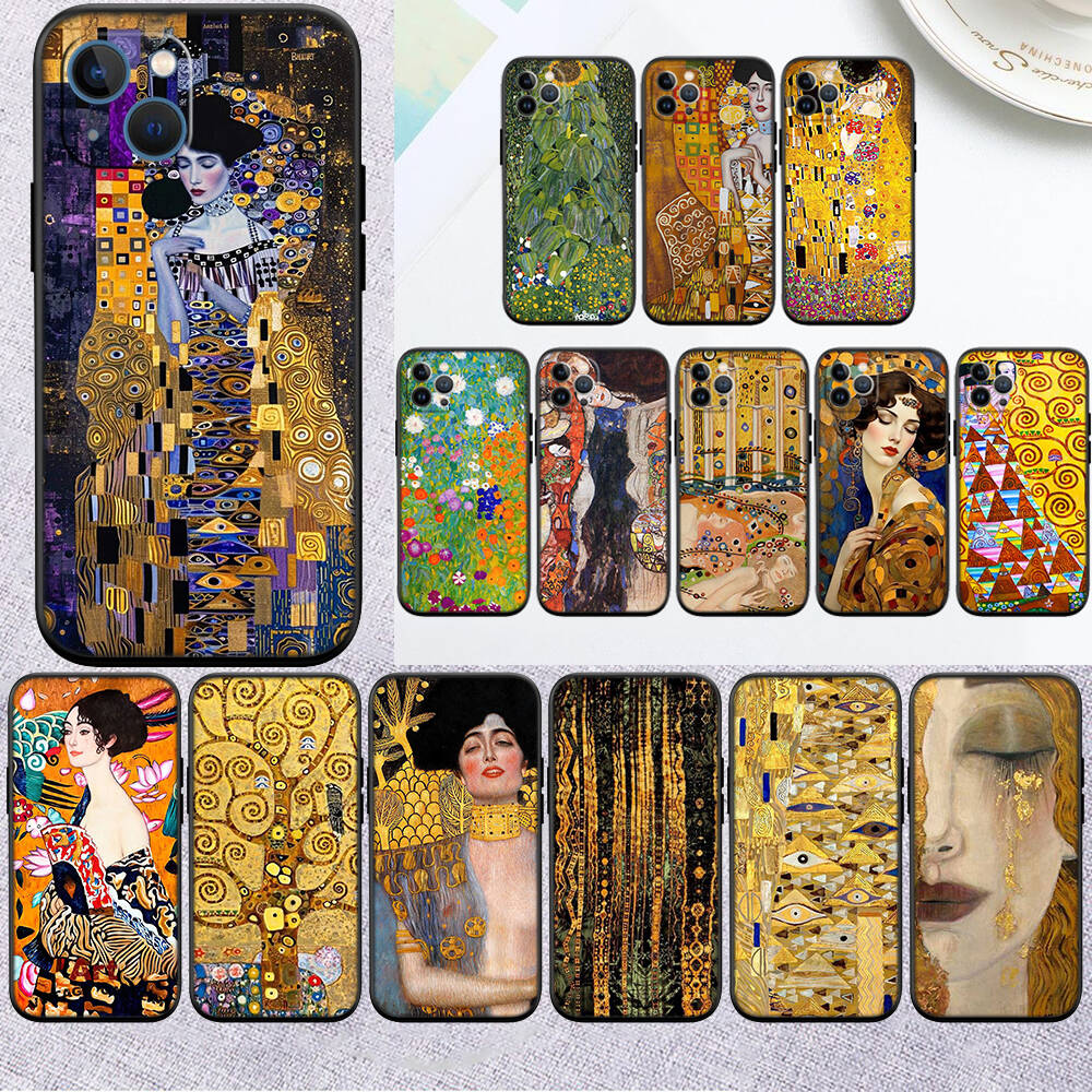 MH67 Gustav Klimt Shell for Samsung Note 20 10 S25 Plus Ultra Lite FE A51 A52 A53 A71 A72 A73 M20 M30 M21 M31 M51 A11 A70 A56 A26