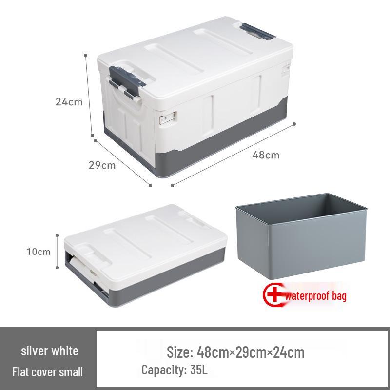 Organizator pliabil pentru depozitare camping portbagaj auto