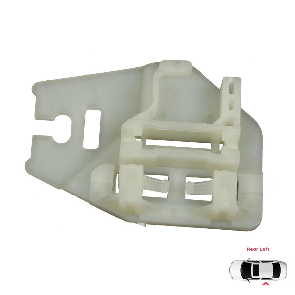 EWR6 Power Window Regulator Repair Clips Bracket Rear Left Door for BMW 3 E46 1998-2005 X5 E53 2000-2006 51358212099 51357125059
