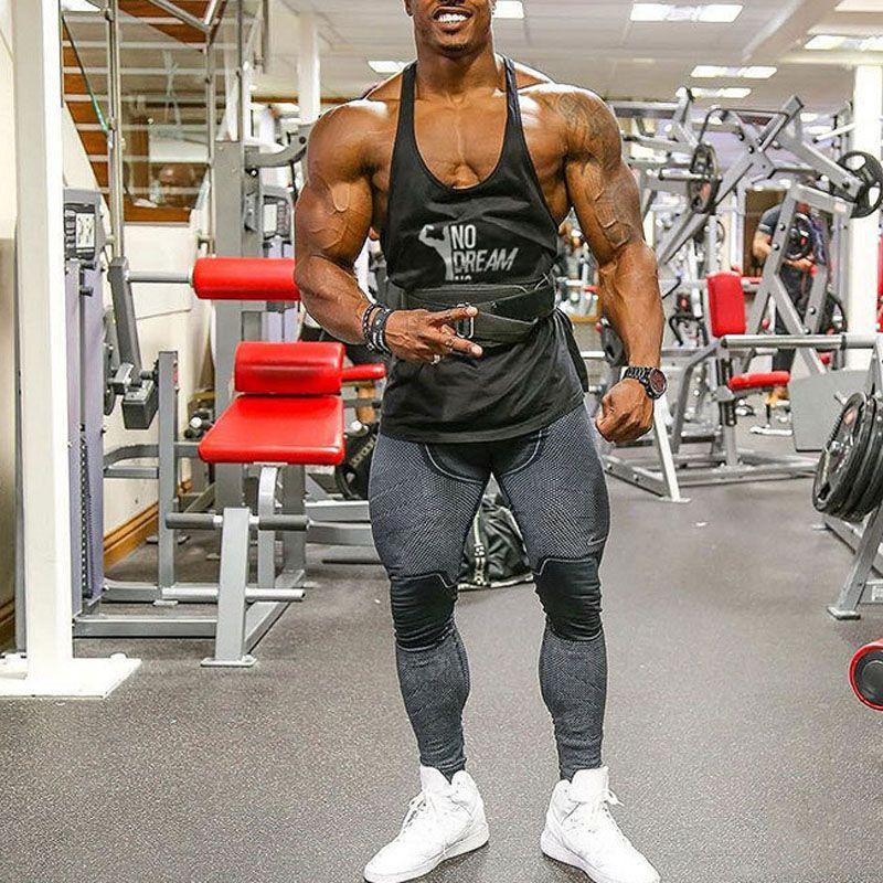 Versatile Men's Sleeveless Fitness Vest With Breathable Stretch For All Activities