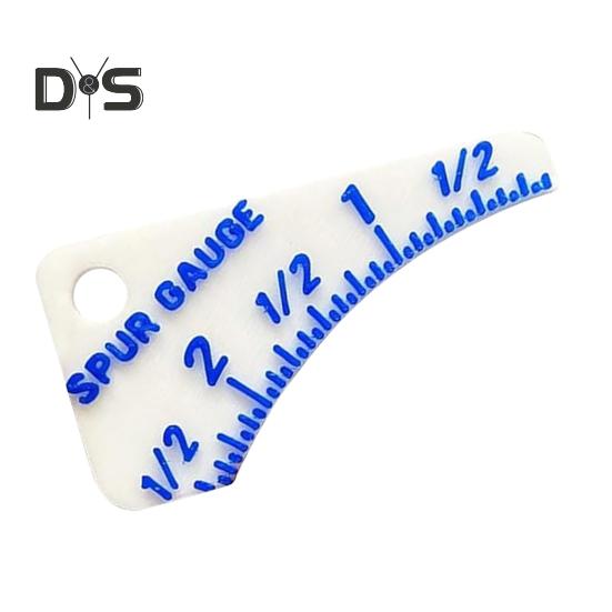 

Дика індичка Шпора Калібр Полювання на індичку Вимірювальна лінійка Інструмент для полювання на індичку Калібр шпори для точного визначення віку Вимірювання довжини One Size 1pc білий