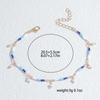 1PC Women's Fashionable and Fresh Blue Ankle Chain Jewelry Suitable for Dates, Parties, Holidays, Gifts-6079