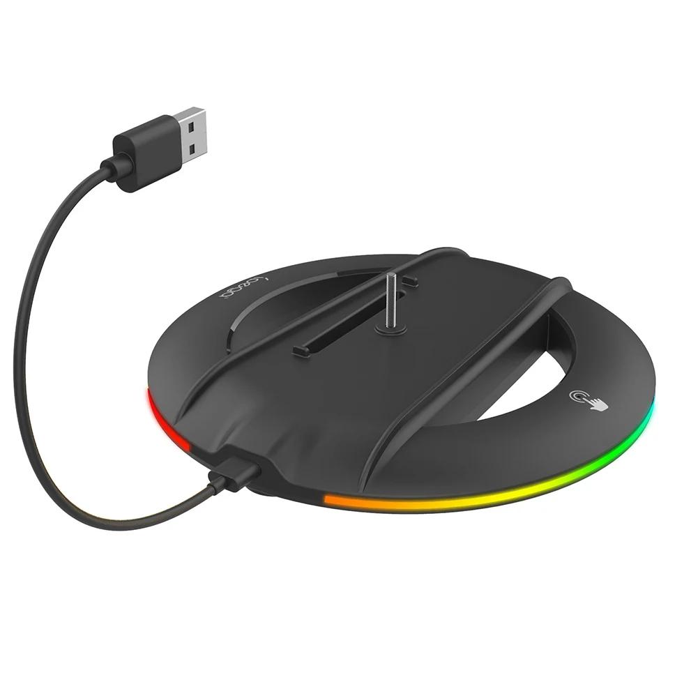 Vertikální stojan RGB pro konzoli PS5 Slim s LED podstavcem pro PlayStation 5 Slim Disc a Digital Edition (S nebo bez světla)