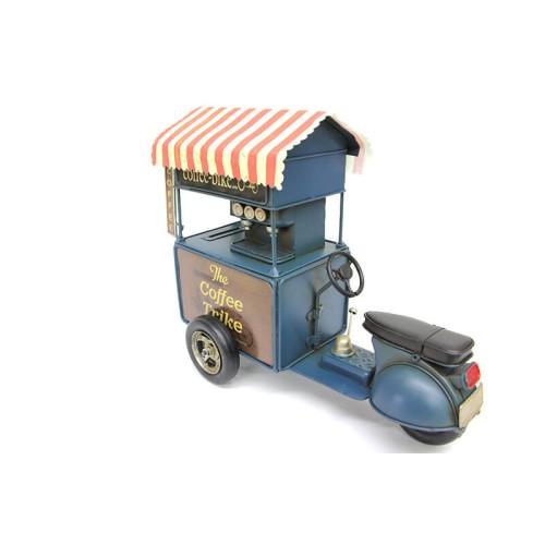 

Металлическая модель кофейной тележки