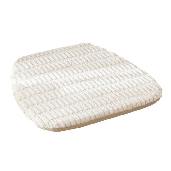 Winter Seat Cushion Stuffed Anti-slip Bottom Quick Rebound Pressure Relief Seat Pad