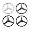 52/58MM ABS Mercedes-Benz Steering Wheel Star Emblem Badge with Pins for AMG W211 W203 W204 W210 W124 AMG W202 CLA W212 SRW1