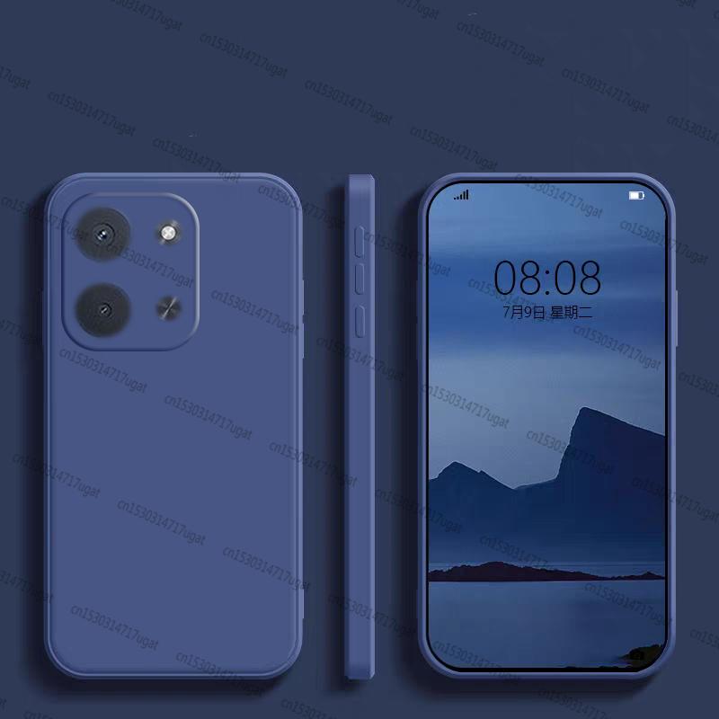For Xiaomi Poco C85 Case For Poco C85 4G Anti-knock Soft TPU Liquid Silicone Candy Color Phone Case For Poco C85 Case