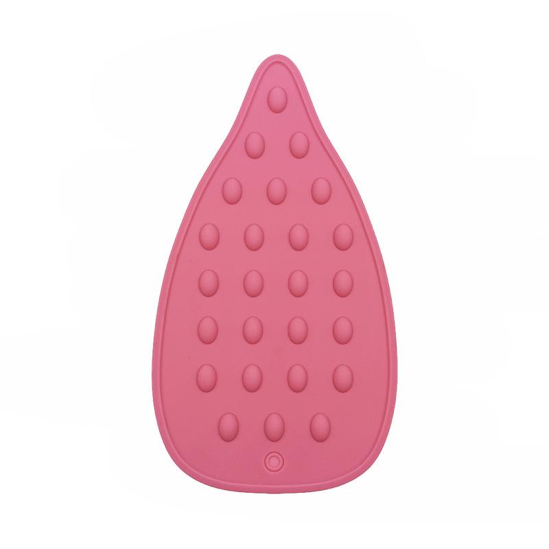 Iron Rest Pad: Portable Heat Resistant Silicone Ironing Pad With Hanging Hole Reusable Ironing Board Rest Mat For Laundry