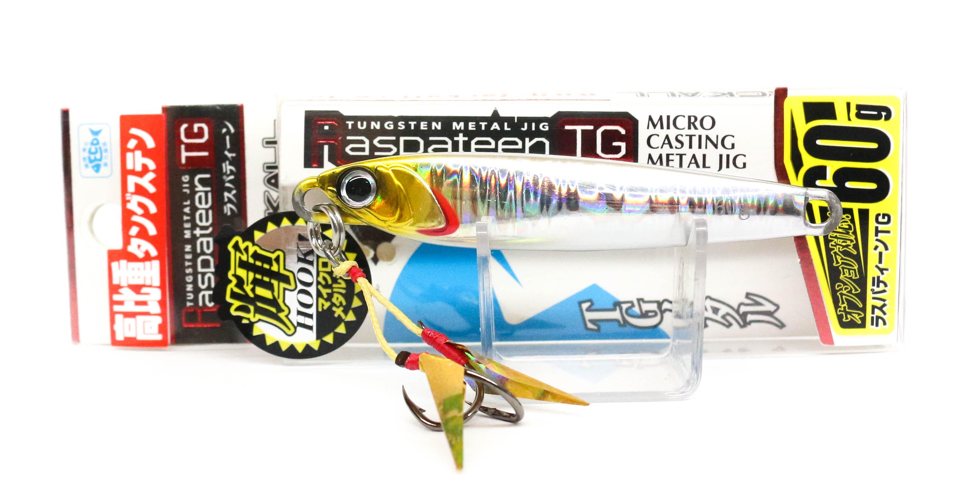 

Jackall Мормышка по металлу Raspateen TG Tungsten 60 грамм Shirasu Silver (9920)