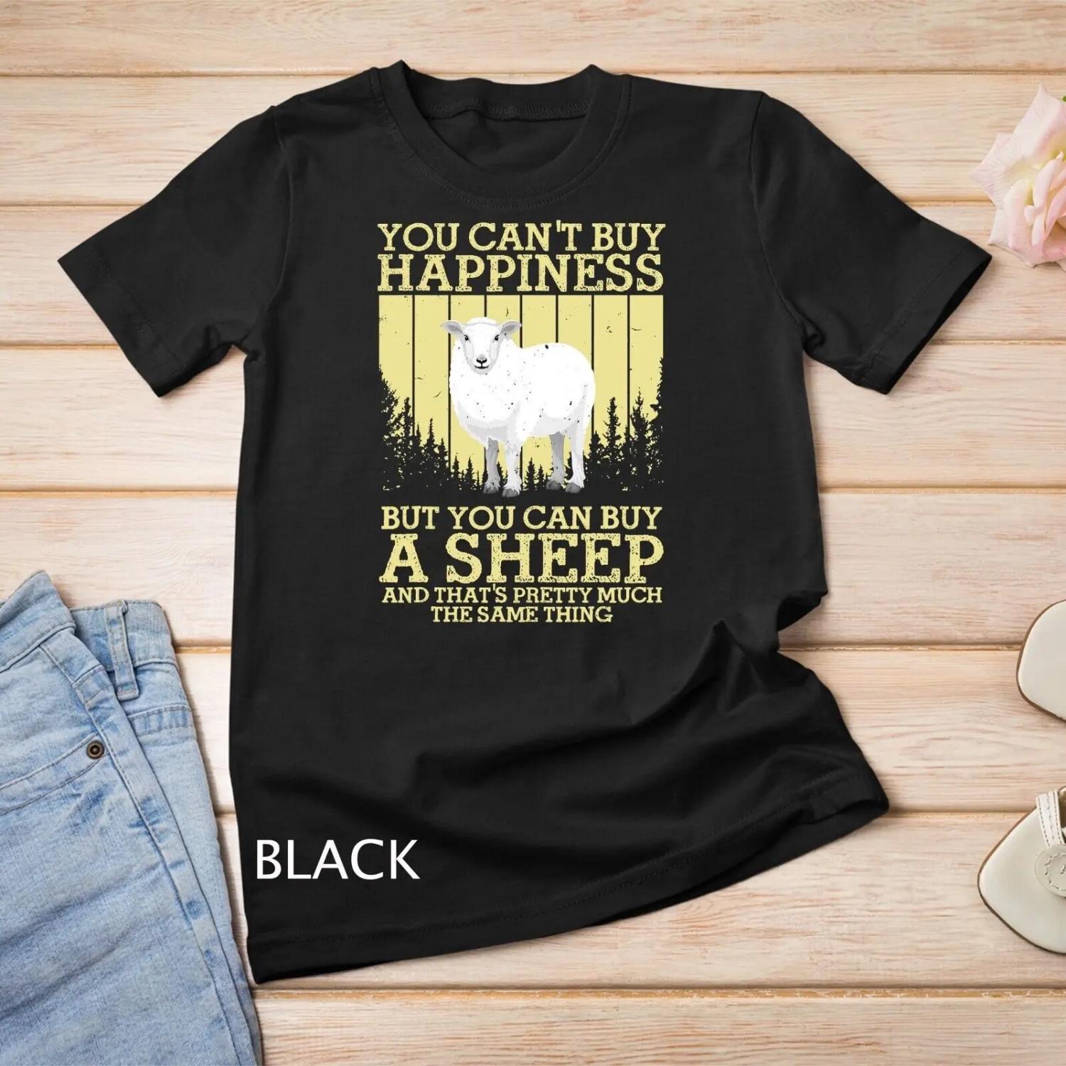 

Cute Sheep Design For Kids Livestock Lovers T shirt XXXXXL чорний