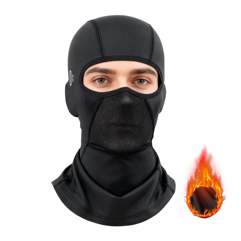 Thermal Winter Motorcycle Balaclava Mask Warm Mask Outdoor Sports Cycling Ski Fishing Hunting Men’s Face Mask Fleece Scarf Cap