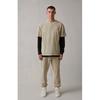 Fear of God Essentials Short Sleeve T-Shirt With Chest Logo Men Tops Wheat FOG-SS22-127