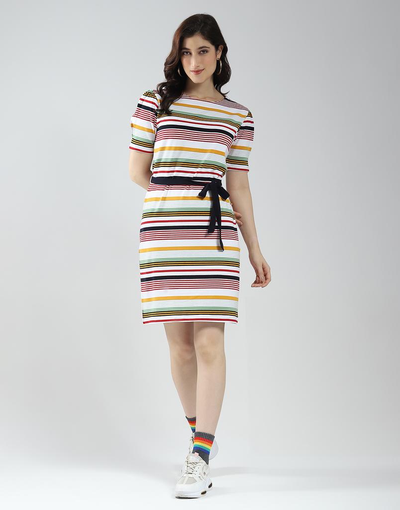 MONTE CARLO Women Regular Fit Summer Dress