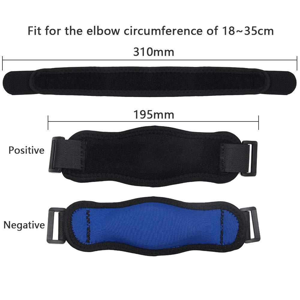 1Pcs Tennis Elbow Brace Sleeve Effective Pain Relief For Tennis Golfers Elbow Men Women Support