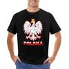 Polska Polish Coat of Arms White Eagle TShirt Hippie Clothes Anime Clothes Fitted T Shirts for Men