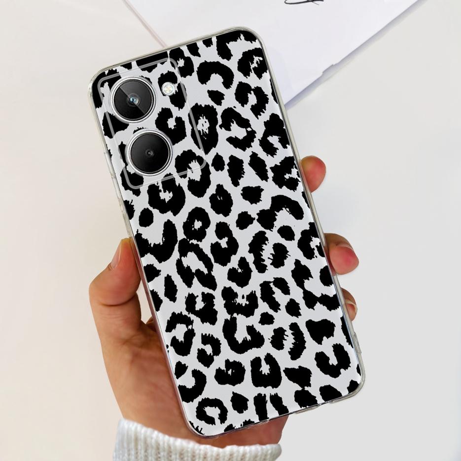 For Realme 10 4G Case Colorful Painted Cover Soft Silicone Phone Case For Realme 10 Pro Plus Realme10 Pro+ Back Cover Coque Capa