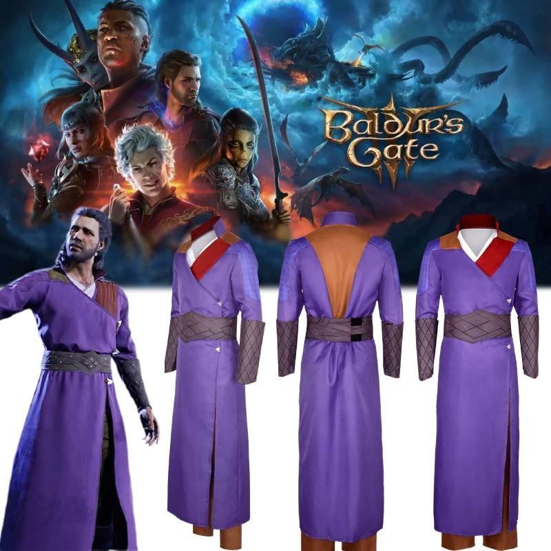 Gate Game Role-playing Cosplay Costume For Men And Women Polyester Street Style