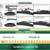 Leapmotor S01 Multi-functional Universal Frameless Silent Wiper Blade