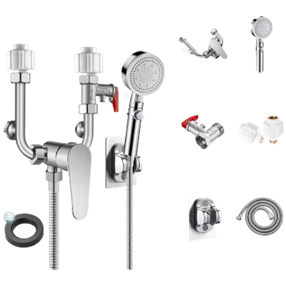 Electric Mixing Valve for Home For Shower with Stainless Steel Material and U Shaped Valve for Consistent Temperature Control 1