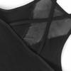 1pcs Sexy Mesh Camisole Crop Top Corset Ribbed Backless Underwear Fashion Women Casual BrassiereTank Top Bralette Lingerie