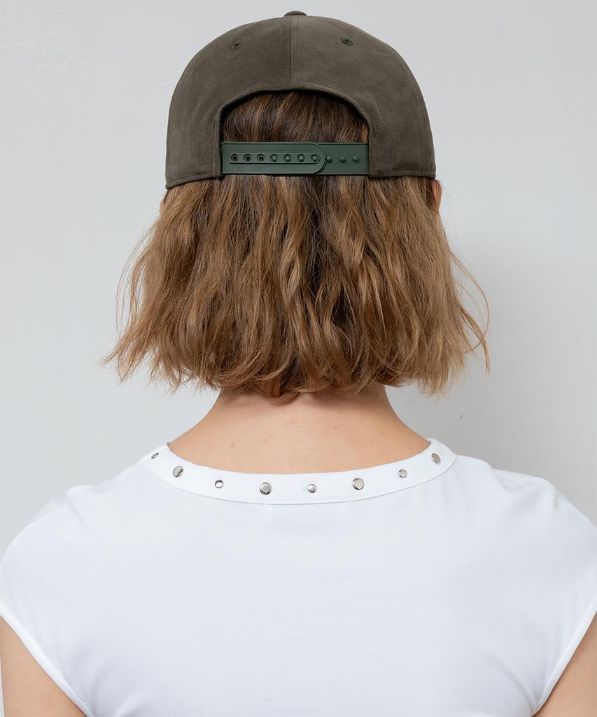Pabeo Horsebit Cap (Khaki)