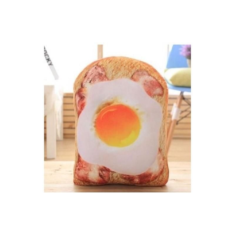 Cuscino Peluche a Forma di Pane con Design Carino per Ragazze, Decorazione per Casa, Ufficio, Riposo