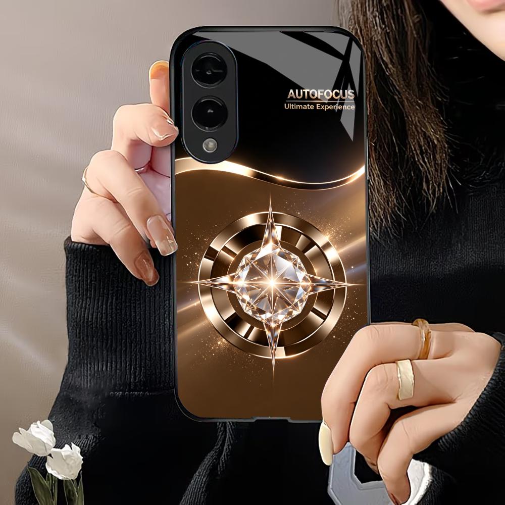 Black Brown Luxury Fashion Phone Cases S25 Ultra Case S26 Ultra Case for Samsung Galaxy S26 S25 S24 S23 S22 FE,Ultra,Plus